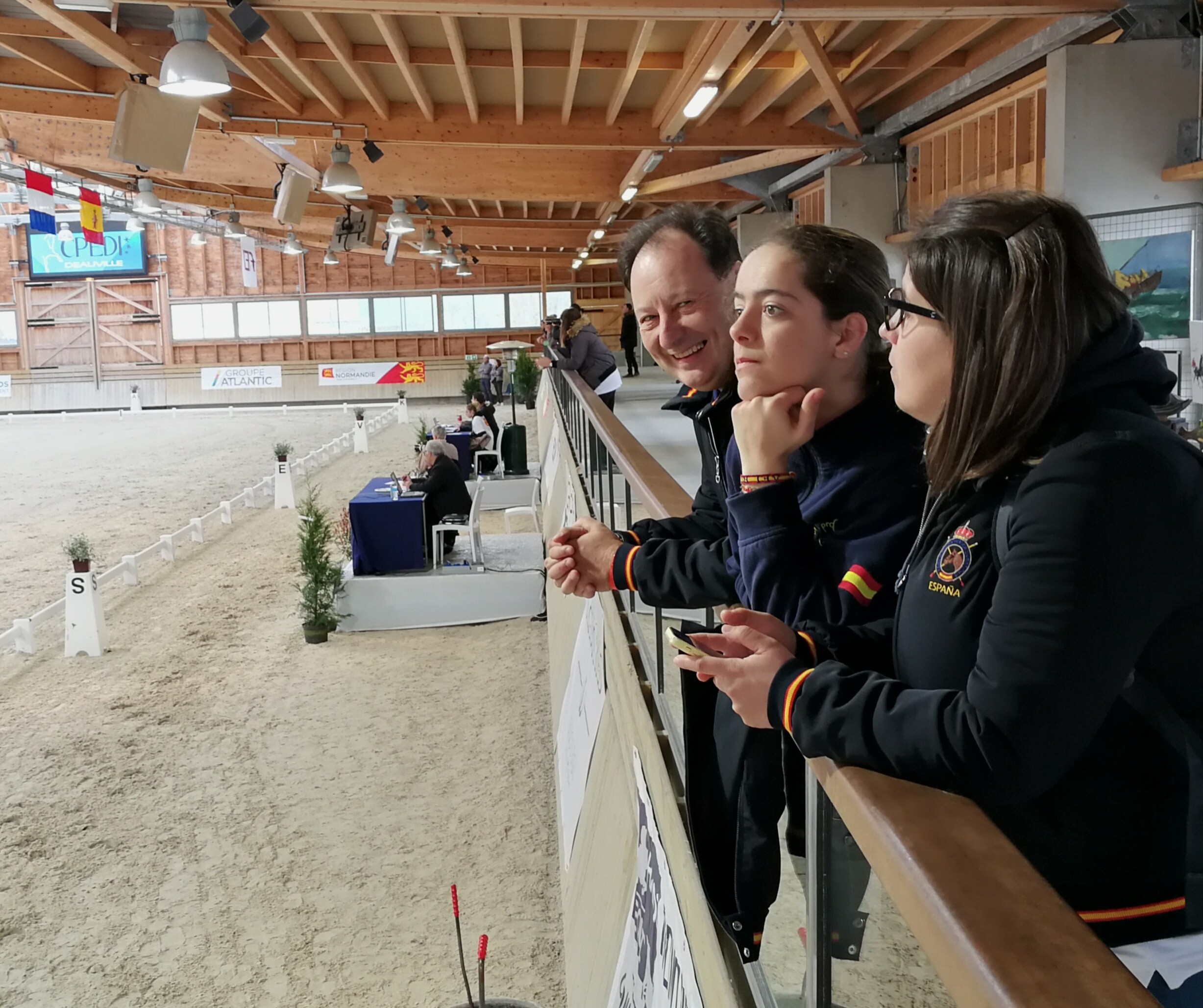 La navarra Natalia Quintana Plagaro participó en el CPEDI *** Coupe des Nations en Deauville (Normandie)